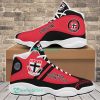 AFL St Kilda Saints Custom Name Red Black Air Jordan 13 Shoes