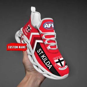 afl st kilda saints custom name red max soul shoes v2 2654