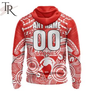 afl sydney swans special indigenous mix polynesian design hoodie 3 87qr8
