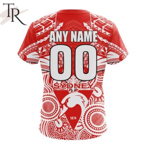 afl sydney swans special indigenous mix polynesian design hoodie 9 p1oMU
