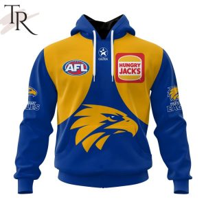 AFL Port Adelaide Travis Boak Pullover Hoodie AFL West Coast Eagles Personalized 2024 Home Hoodie