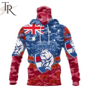 afl western bulldogs special anzac day design lest we forget hoodie 4 3LeAk