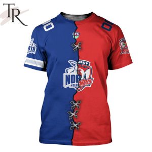 afl x nrl special design collection select any 2 teams to mix and match t shirt 12 yML7a