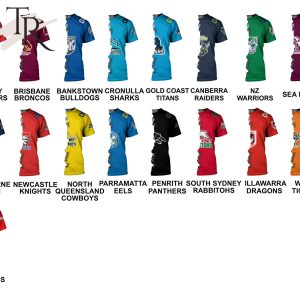 afl x nrl special design collection select any 2 teams to mix and match t shirt 18 aOJn2
