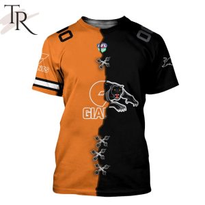 afl x nrl special design collection select any 2 teams to mix and match t shirt 2 ejQhq