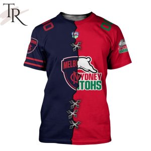 afl x nrl special design collection select any 2 teams to mix and match t shirt 21 jln7k