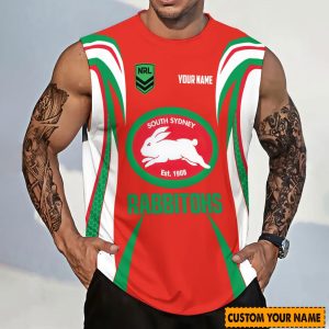 South Sydney Rabbitohs Personalized Tank Top Gift For Fans