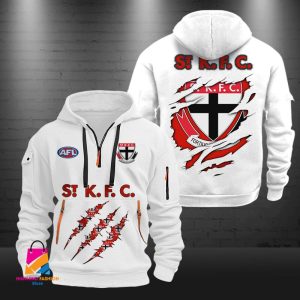 AFL St Kilda Football Half-zip Hoodie Gift For Fans