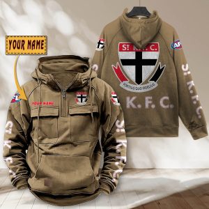 auspiritmerch st kilda personalized sports hoodie zipper gift for fans zzhy1
