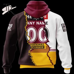 custom name and number brisbane broncos nrl 2023 mix jerseys hoodie 3d 2 wVdcv