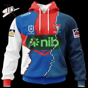 custom name and number newcastle knights nrl 2023 mix jerseys hoodie 3d 2 Q66Fb