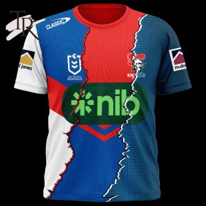 custom name and number newcastle knights nrl 2023 mix jerseys hoodie 3d 4 WAm84