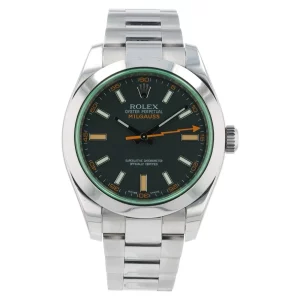Rolex Cosmograph Daytona 40 mm 18 ct white gold Ref# 116509-0071 1:1 Milgauss Black Dial Green Crystal 40mm Men’s Watch 116400GV-0001 1:1