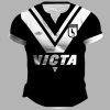 Western Suburbs Magpies 1978 ARL/NRL Retro Henley Shirt BNWT Heritage