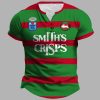 South Sydney Rabbitohs 1989 Retro Henley Shirt