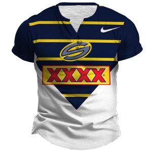 Personalise NORTH QUEENSLAND COWBOYS 1997 Super League Vintage Retro Jerseys Henlley Shirt