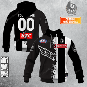 Collingwood Football Club AFL Mix Jersey Style Shirts – soulcals.com