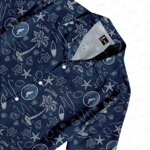 hawaiian shirt pocket Minnesota Timberwolves