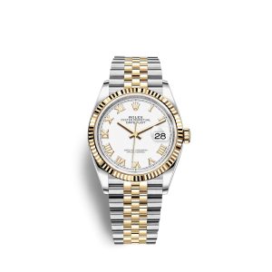 Rolex Datejust 36, 18k Yellow Gold and Stainless Steel, 36mm, Ref# 126233-0029 1:1