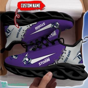 melbourne storm personalized name nrl premium luxury max soul shoes best gift for fans 1