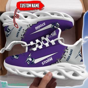 melbourne storm personalized name nrl premium luxury max soul shoes best gift for fans 2