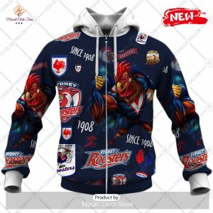new nrl sydney roosters season logo design hoodie sweatshirt 3d 5 FTY35