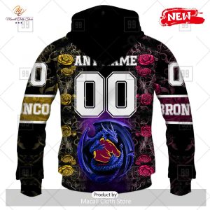 new personalized nrl brisbane broncos rose luxury dragon hoodie sweatshirt 3d 6 EXLaM
