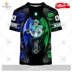 new personalized nrl new zealand warriors rose luxury dragon hoodie sweatshirt 3d 3 ow6hf