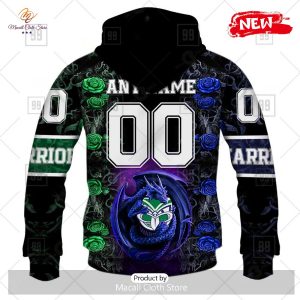 new personalized nrl new zealand warriors rose luxury dragon hoodie sweatshirt 3d 6 jEuIR
