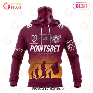 nrl manly warringah sea eagles special anzac day kits 2023 3d hoodie 4 n5pqN