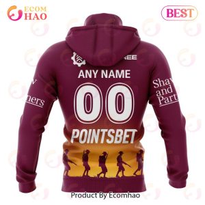 nrl manly warringah sea eagles special anzac day kits 2023 3d hoodie 5 dqJ3F