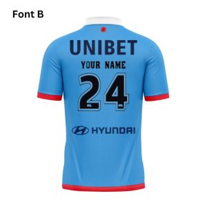 nrl sydney roosters custom name number 2024 anzac jersey polo shirt back
