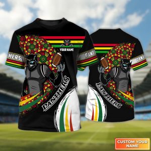 Penrith Panthers Personalized Name 3D Tshirt Gift For Nrl Fan Tad 02