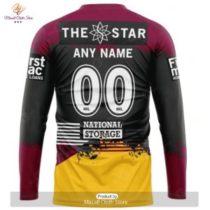 personalize nrl brisbane broncos special faded design hoodie sweatshirt 3d 5 GcbEV