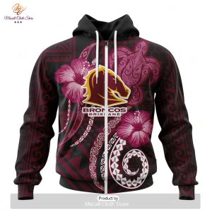 personalize nrl brisbane broncos special polynesian design hoodie sweatshirt 3d 2 XAxO7