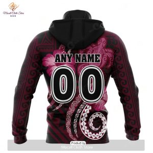 personalize nrl brisbane broncos special polynesian design hoodie sweatshirt 3d 5 LlpQh