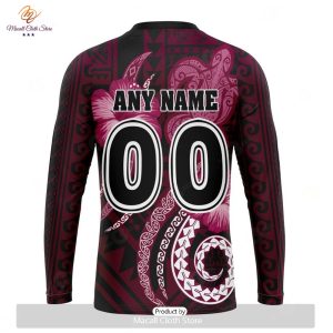 personalize nrl brisbane broncos special polynesian design hoodie sweatshirt 3d 7 TY9ZG