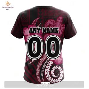 personalize nrl brisbane broncos special polynesian design hoodie sweatshirt 3d 9 Yel44