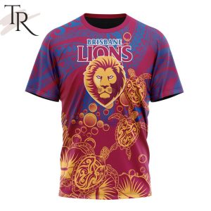 personalized afl brisbane lions special polynesian design hoodie 8 rNjUG