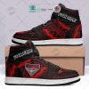 AFL Essendon Bombers Custom Name Indigenous Air Jordan 1 High Sneakers