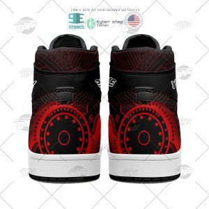 personalized afl essendon bombers indigenous air jordan high top shoes 6 92097