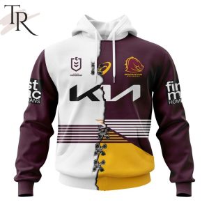 personalized nrl brisbane broncos home mix away kits hoodie 1 jQd89