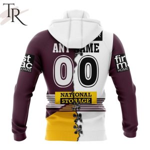 personalized nrl brisbane broncos home mix away kits hoodie 5 qDxX9