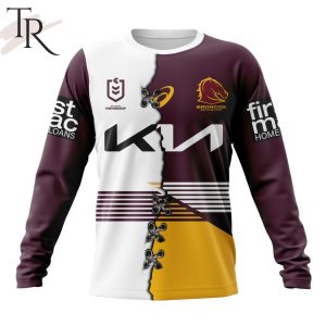 personalized nrl brisbane broncos home mix away kits hoodie 6 C8uQ4