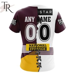 personalized nrl brisbane broncos home mix away kits hoodie 9 Zd4dD
