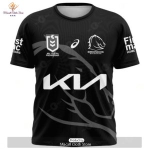 personalized nrl brisbane broncos monochrome design hoodie sweatshirt 3d 3 oCePw