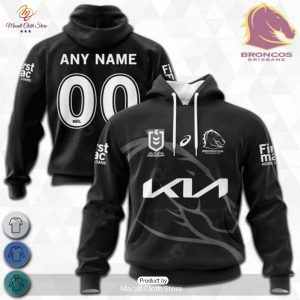 personalized nrl brisbane broncos monochrome design hoodie sweatshirt 3d 6 prTAQ
