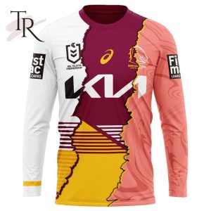 personalized nrl brisbane broncos special mix jersey hoodie 3d 3 84e0P
