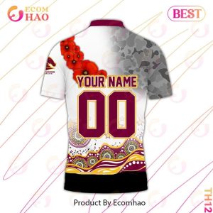 personalized nrl brisbane broncos specialized design with anzac day polo shirt 3 DPERh 768x768 1 1