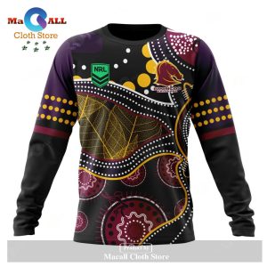 personalized nrl brisbane broncos specialized indigenous concepts hoodie sweatshirt 3d limited edition 6 MEq8h